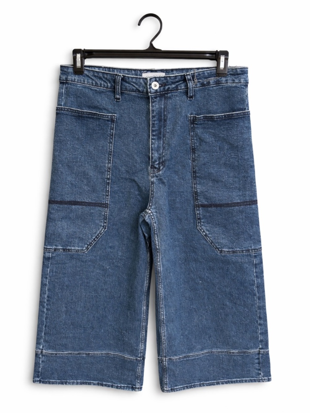 Special A Plus Size Denim Cropped Jeans